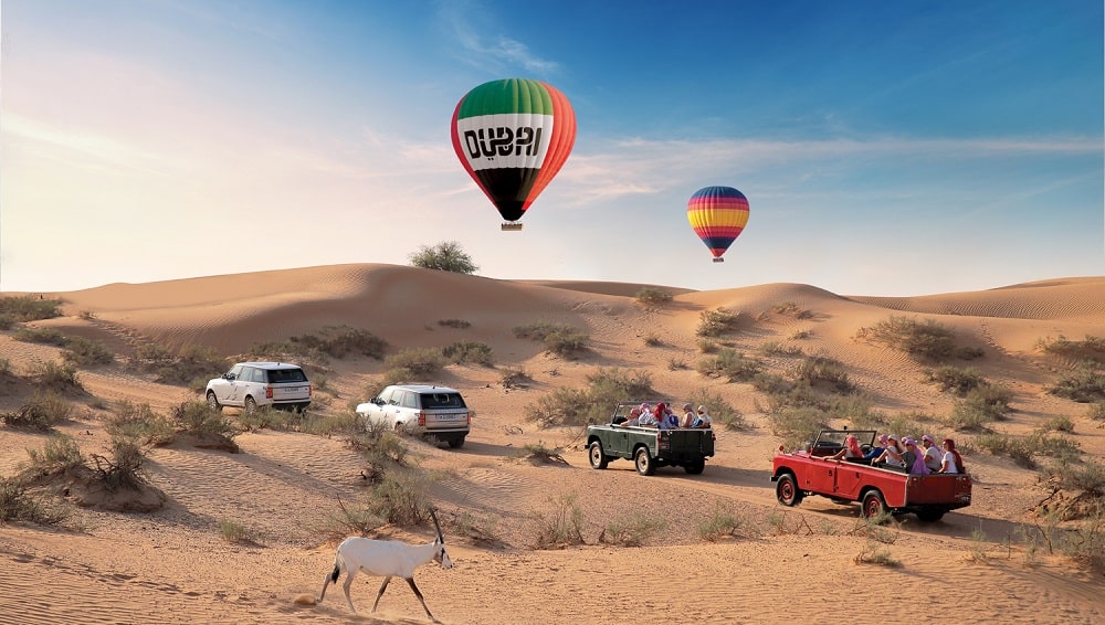 Experience Hot Air Balloon in Dubai